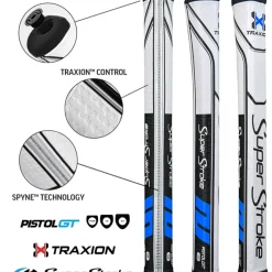 SuperStroke Traxion Pistol GT 1.0 Putter Golf Grip