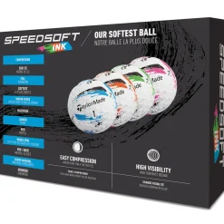 TaylorMade SpeedSoft Ink 12 Golf Ball Pack