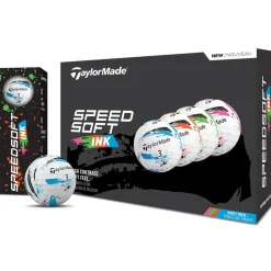 TaylorMade SpeedSoft Ink 12 Golf Ball Pack
