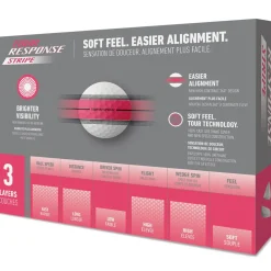 TaylorMade Tour Response Stripe 12 Golf Ball Pack