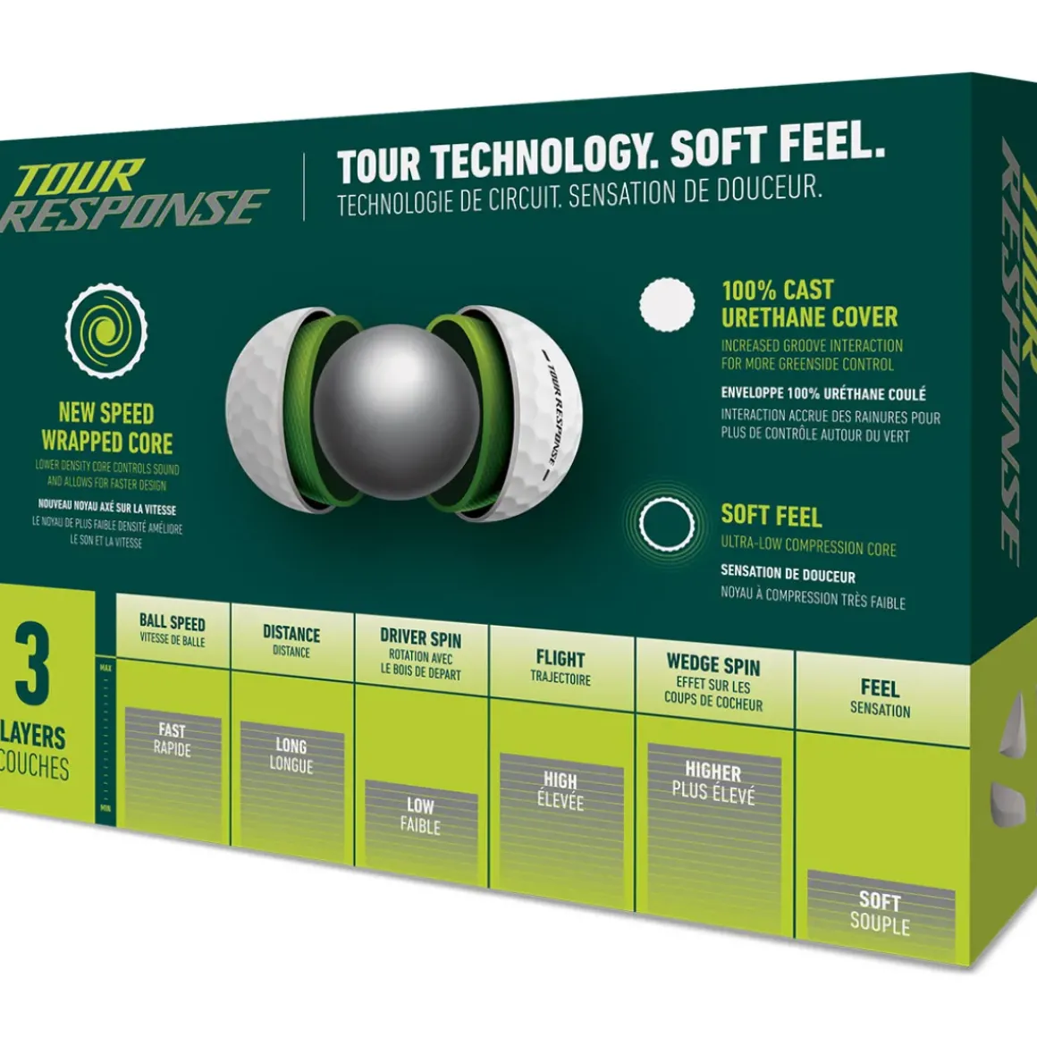 TaylorMade Tour Response 12 Golf Ball Pack