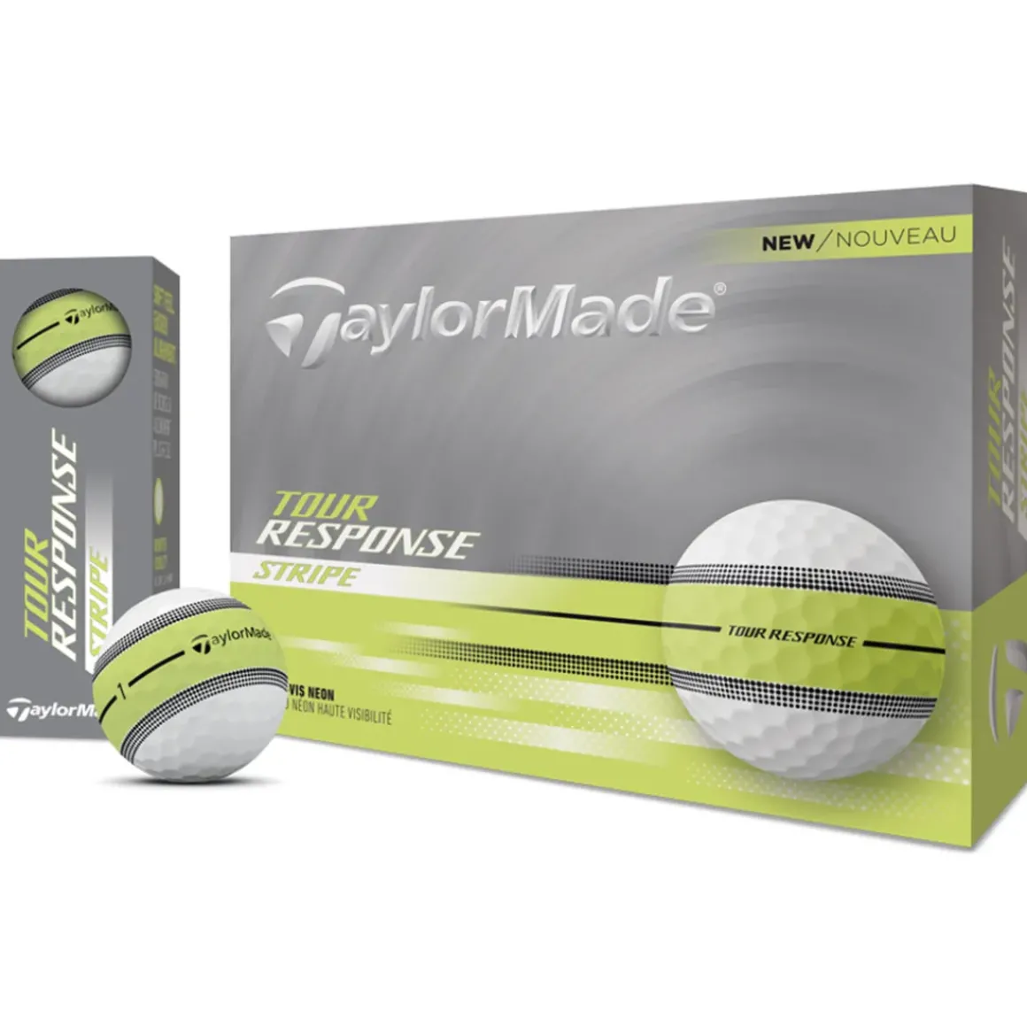 TaylorMade Tour Response Stripe 12 Golf Ball Pack