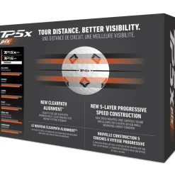 TaylorMade TP5 X PIX 3 12 Golf Ball Pack