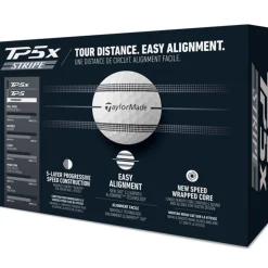 TaylorMade TP5 X Stripe 12 Golf Ball Pack