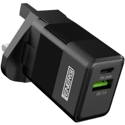 Tech Energi UK Dual USB Mains Charger