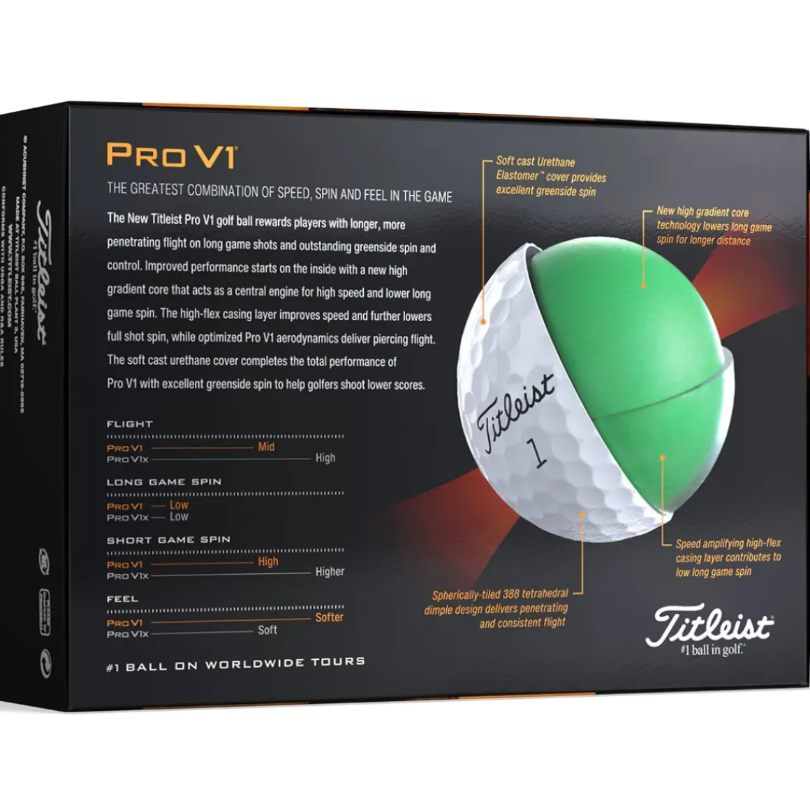 Titleist Pro V1 12 Golf Ball Pack