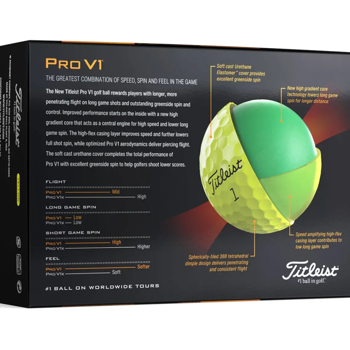 Titleist Pro V1 12 Golf Ball Pack