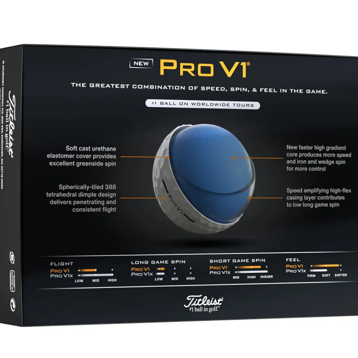 Titleist Pro V1 12 Golf Ball Pack