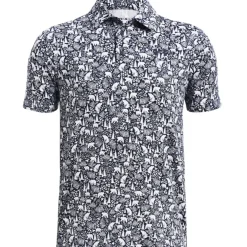 Under Armour Junior Playoff 3.0 Bear Botanic Printed Golf Polo Shirt