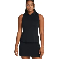 Under Armour Ladies Playoff Sleeveless Golf Polo Shirt