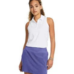 Under Armour Ladies Playoff Sleeveless Golf Polo Shirt