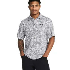 Under Armour Men's Playoff 3.0 Doodle Print Golf Polo Shirt