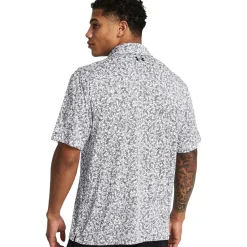 Under Armour Men's Playoff 3.0 Doodle Print Golf Polo Shirt
