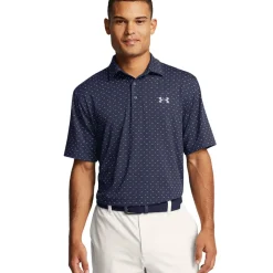 Under Armour Men's Playoff 3.0 On Green Printed Golf Polo Shirt