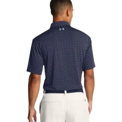 Under Armour Men's Playoff 3.0 On Green Printed Golf Polo Shirt