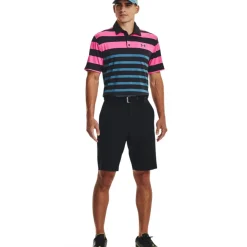 Under Armour Men's Playoff 3.0 Rugby YD Stripe Golf Polo Shirt