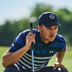 Under Armour Men's Playoff 3.0 Rugby YD Stripe Golf Polo Shirt