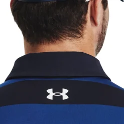 Under Armour Men's Playoff 3.0 Rugby YD Stripe Golf Polo Shirt