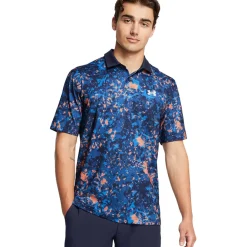 Under Armour Men's Tee to Green Printed Golf Polo Shirt