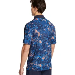 Under Armour Men's Tee to Green Printed Golf Polo Shirt