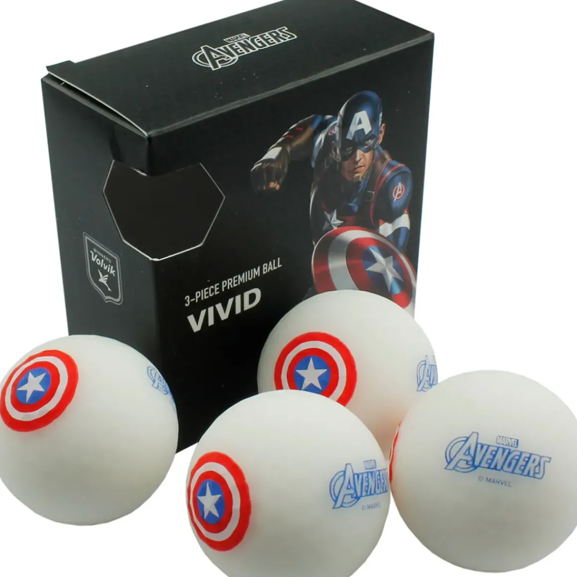 Volvik Marvel 4 Golf Ball Pack