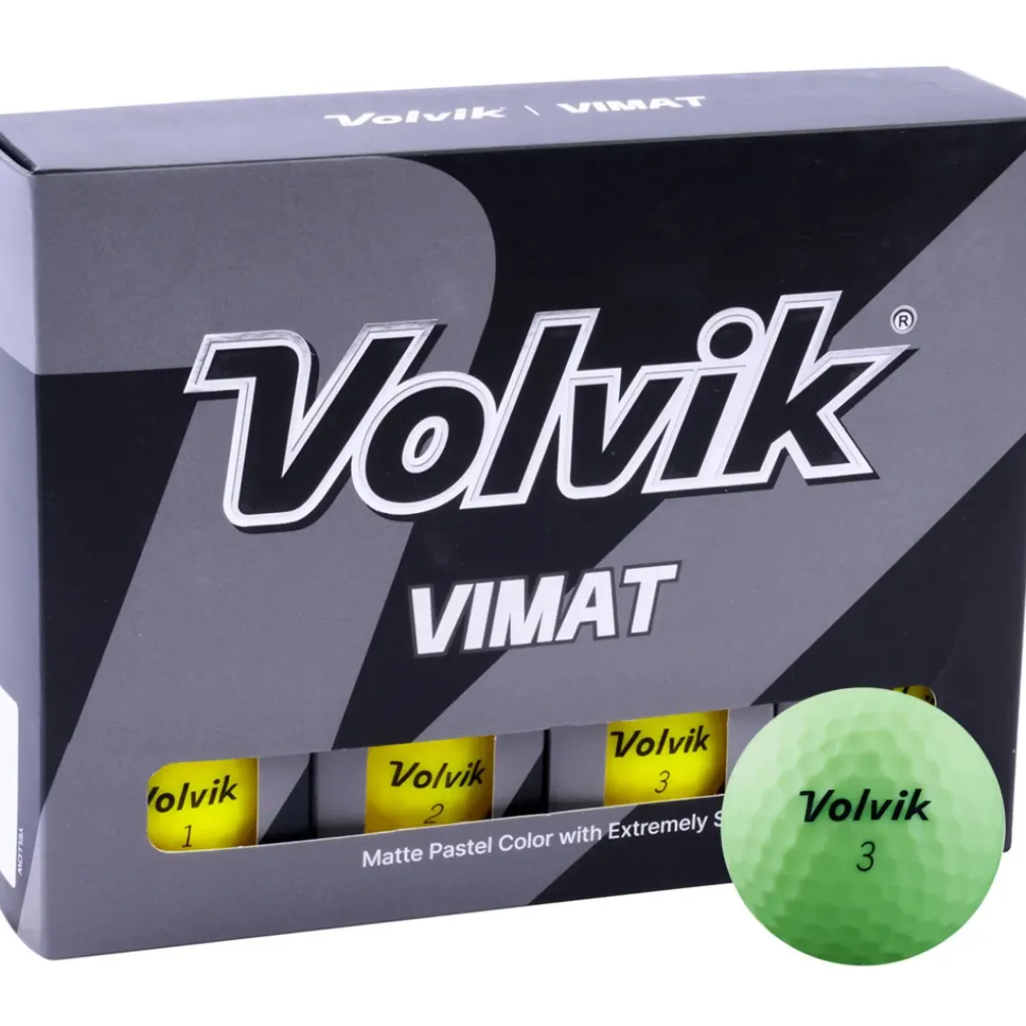 Volvik ViMat 12 Golf Ball Pack