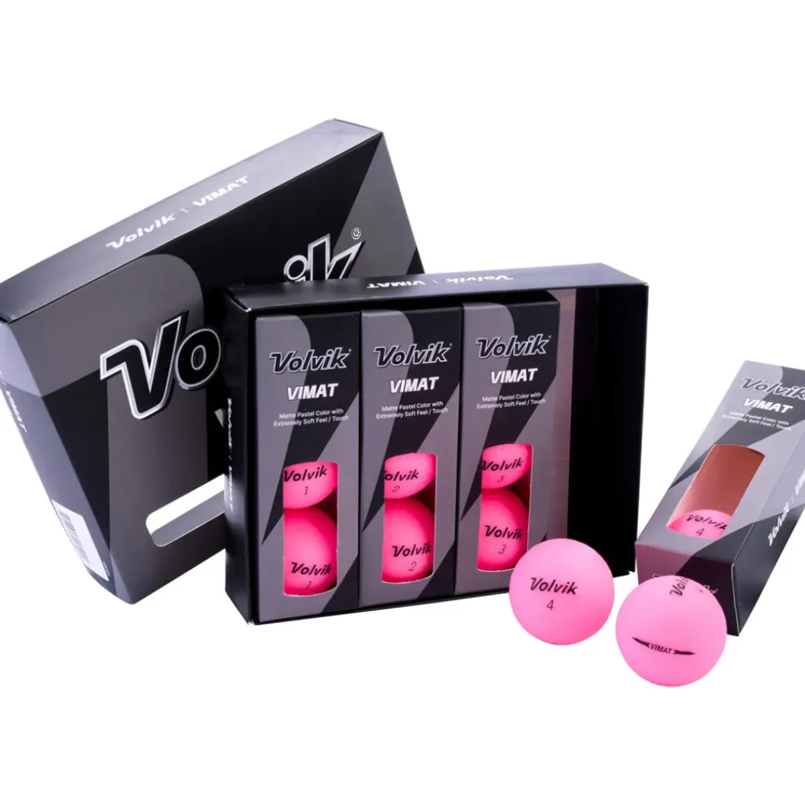 Volvik ViMat 12 Golf Ball Pack
