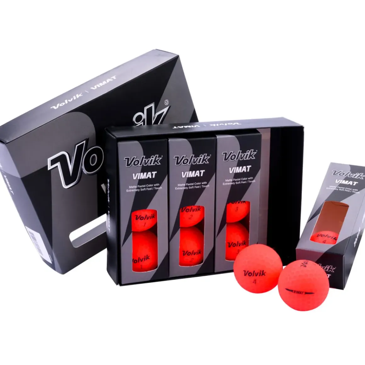 Volvik ViMat 12 Golf Ball Pack