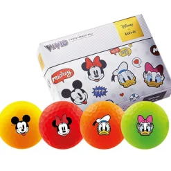 Volvik Vivid Disney 12 Golf Ball Pack