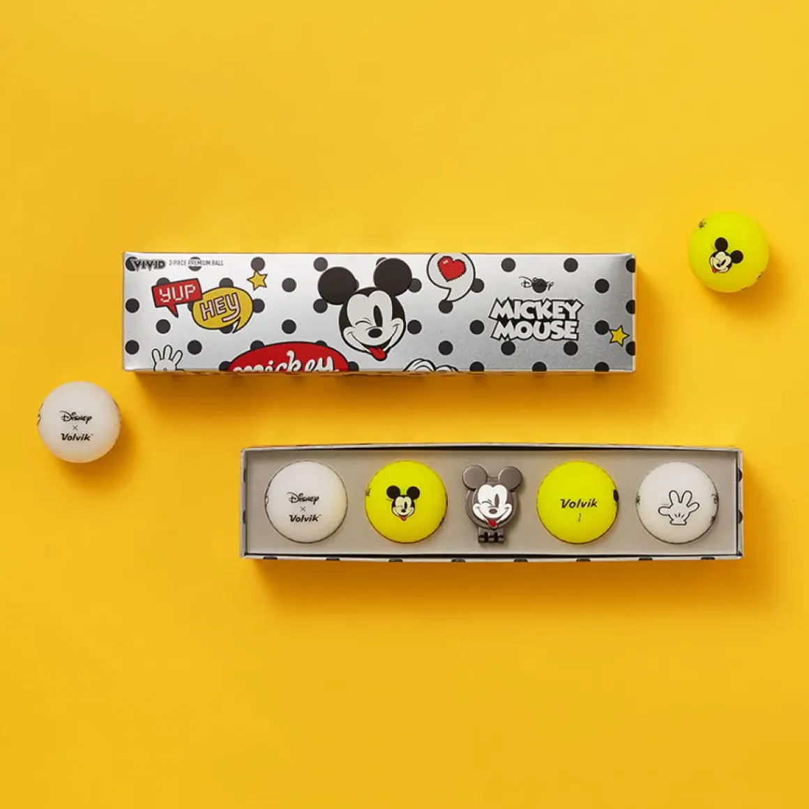 Volvik Vivid Disney 4 Golf Ball Pack