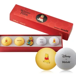 Volvik Vivid Lite Disney 4 Golf Ball Pack