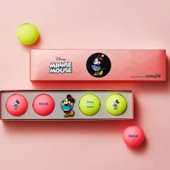 Volvik Vivid Lite Disney 4 Golf Ball Pack