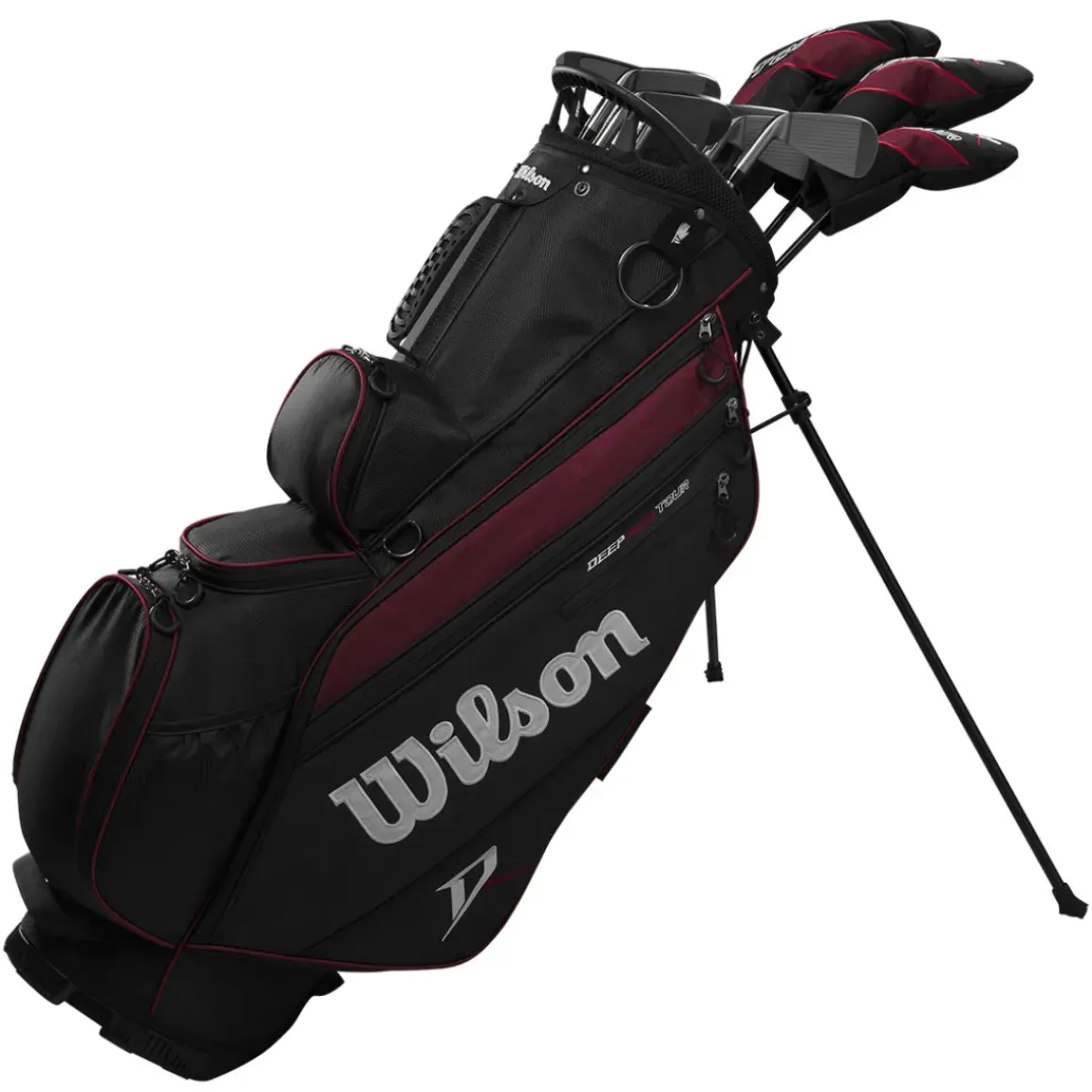 Wilson Men's Deep Red Tour Golf Package Set