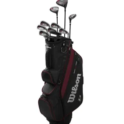 Wilson Men's Deep Red Tour Golf Package Set