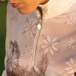 WINTER POWER PRINT TROYER (dry Ladies 108 32 WHT